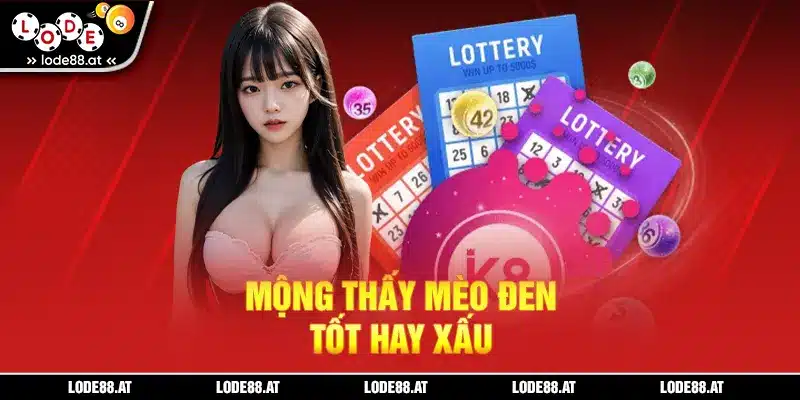 Mộng thấy mèo đen tốt hay xấu
